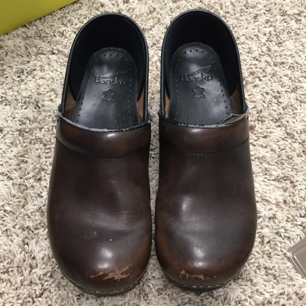 Dansko Brown clogs